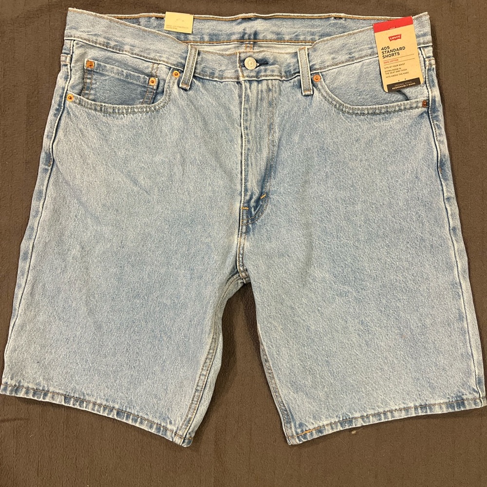Levi's Blue Jean Shorts Classic Denim Style